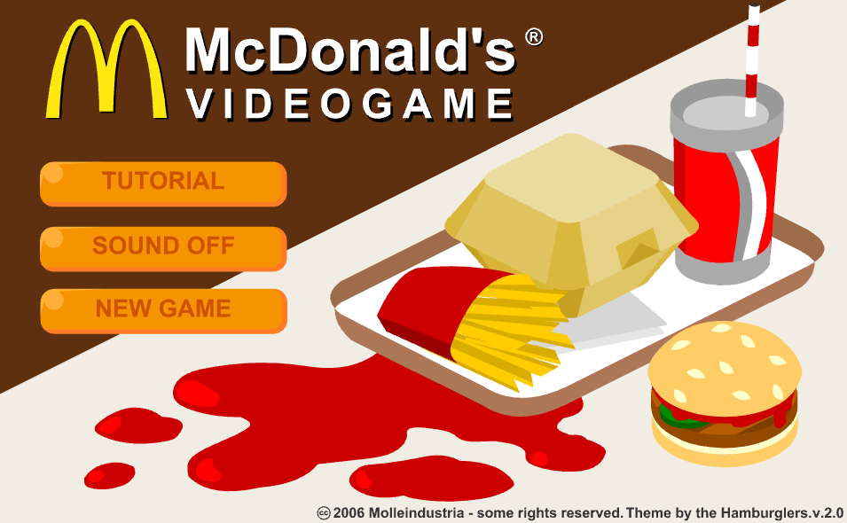 McDonalds Game (Not My Game)